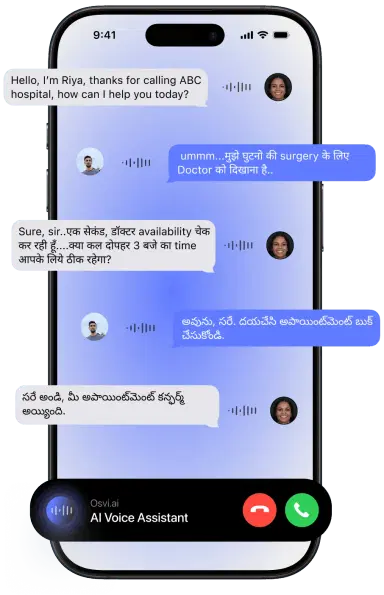 Phone Voice Assistant Interface