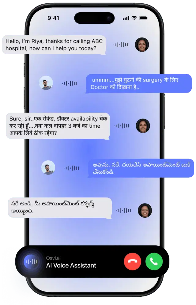 Phone Voice Assistant Interface